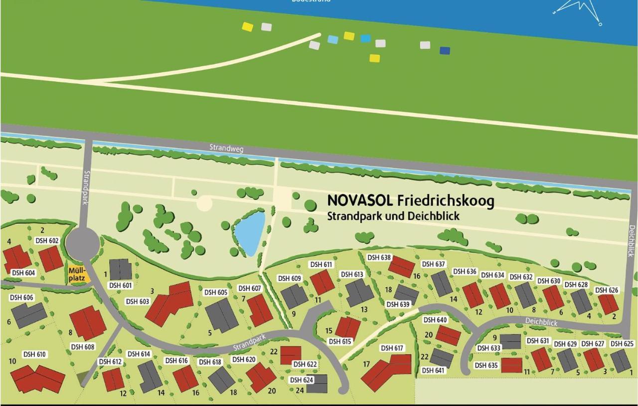Вилла Friedrichskoog-Deichblick 1 Экстерьер фото